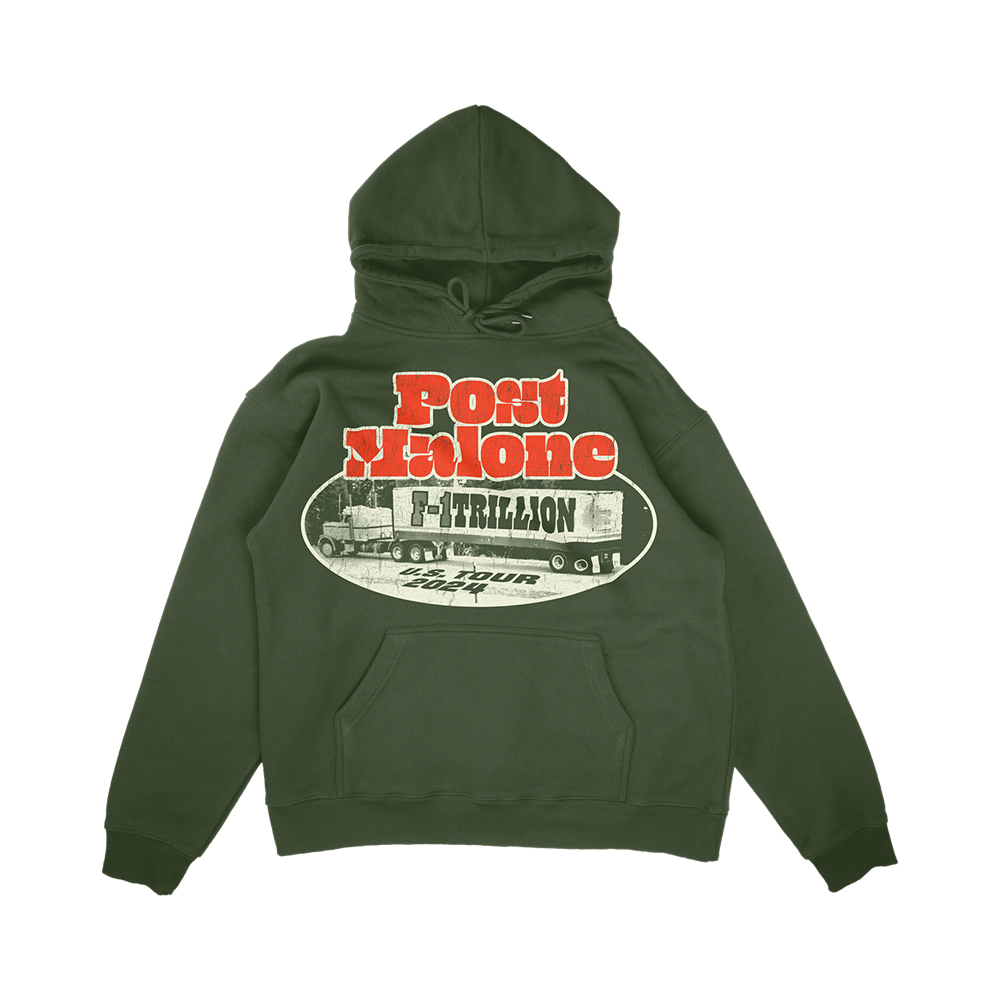 F-1 Trillion Green Tour Hoodie Post Malone Official Shop