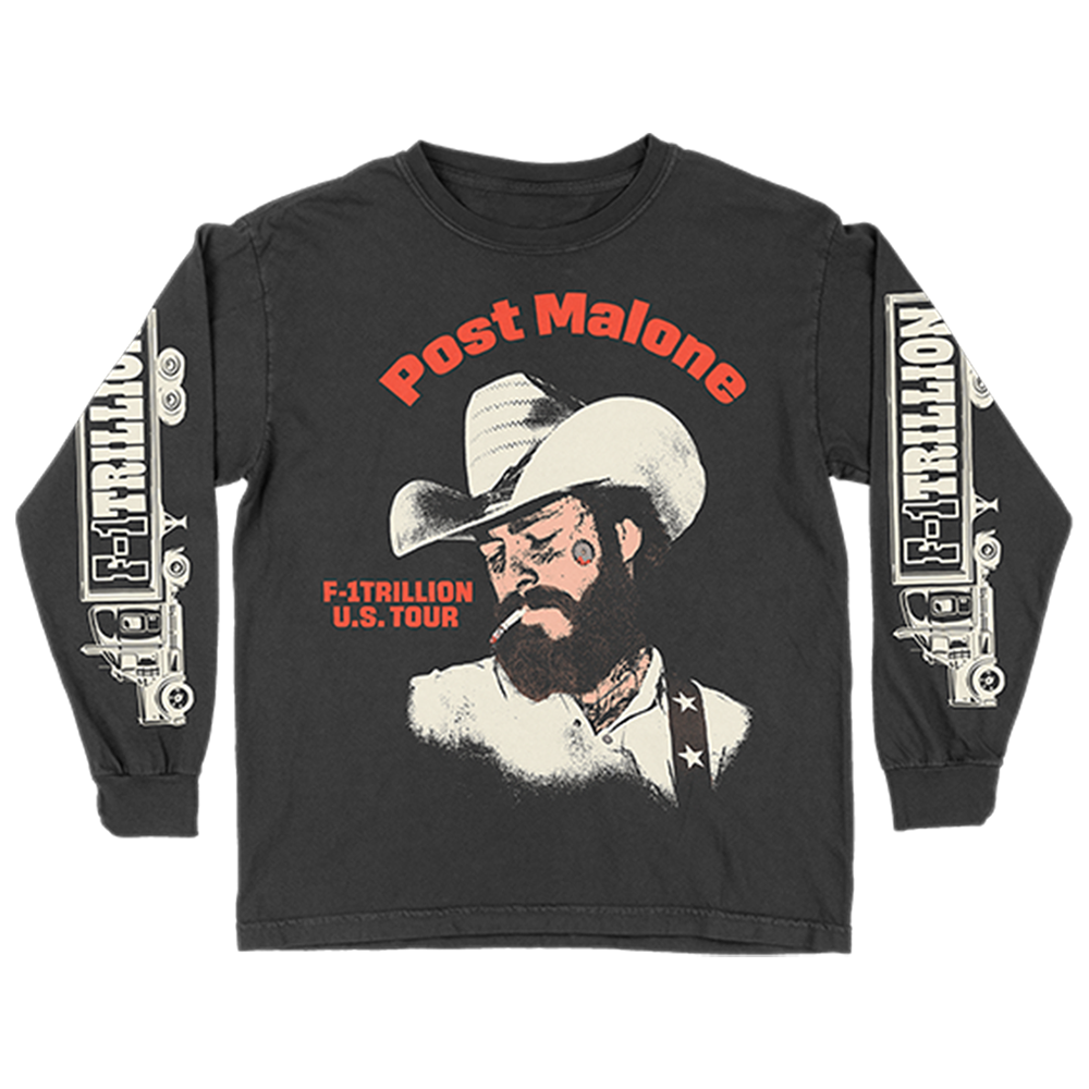 Post Malone ロングスリーブTシャツ Lサイズ F-1 Trillion Tour Long Sleeve No Dates - Post Malone | Official Shop