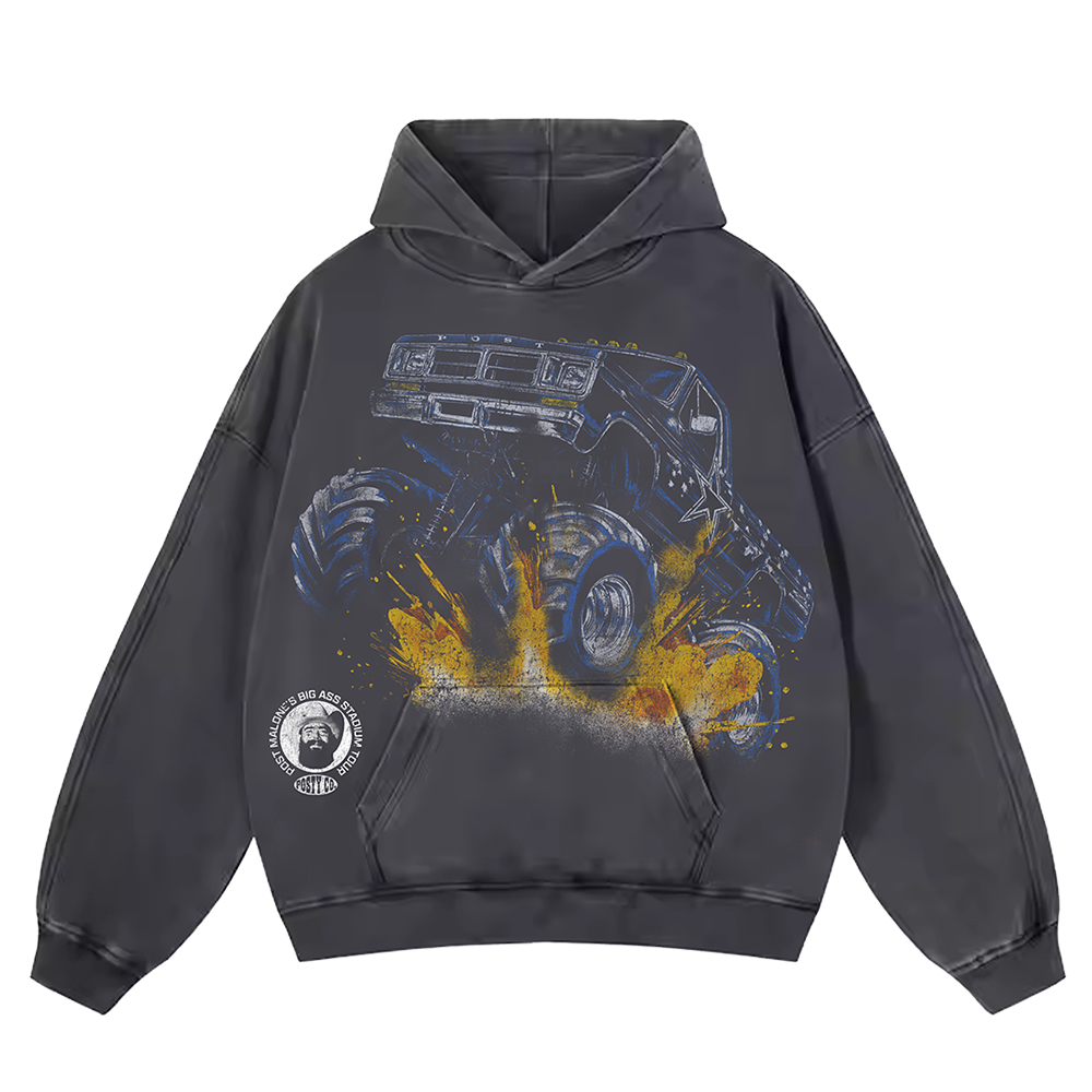 Post Malone X Dallas Cowboys Monster Truck Hoodie