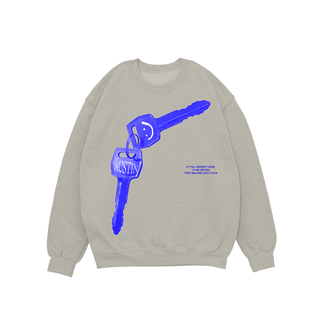 Keys Tour Crewneck Post Malone Official Shop