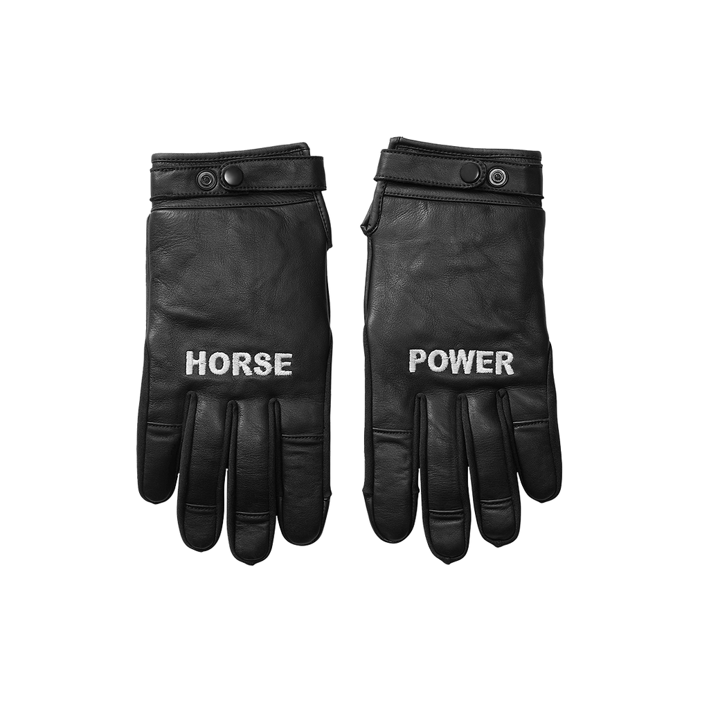 POST MALONE x H-D HORSEPOWER LEATHER GLOVES FRONT