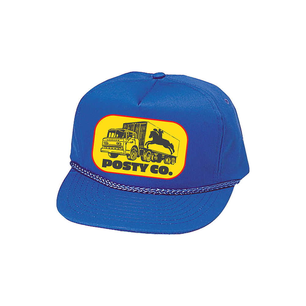 Posty Co. Blue Trucker Hat