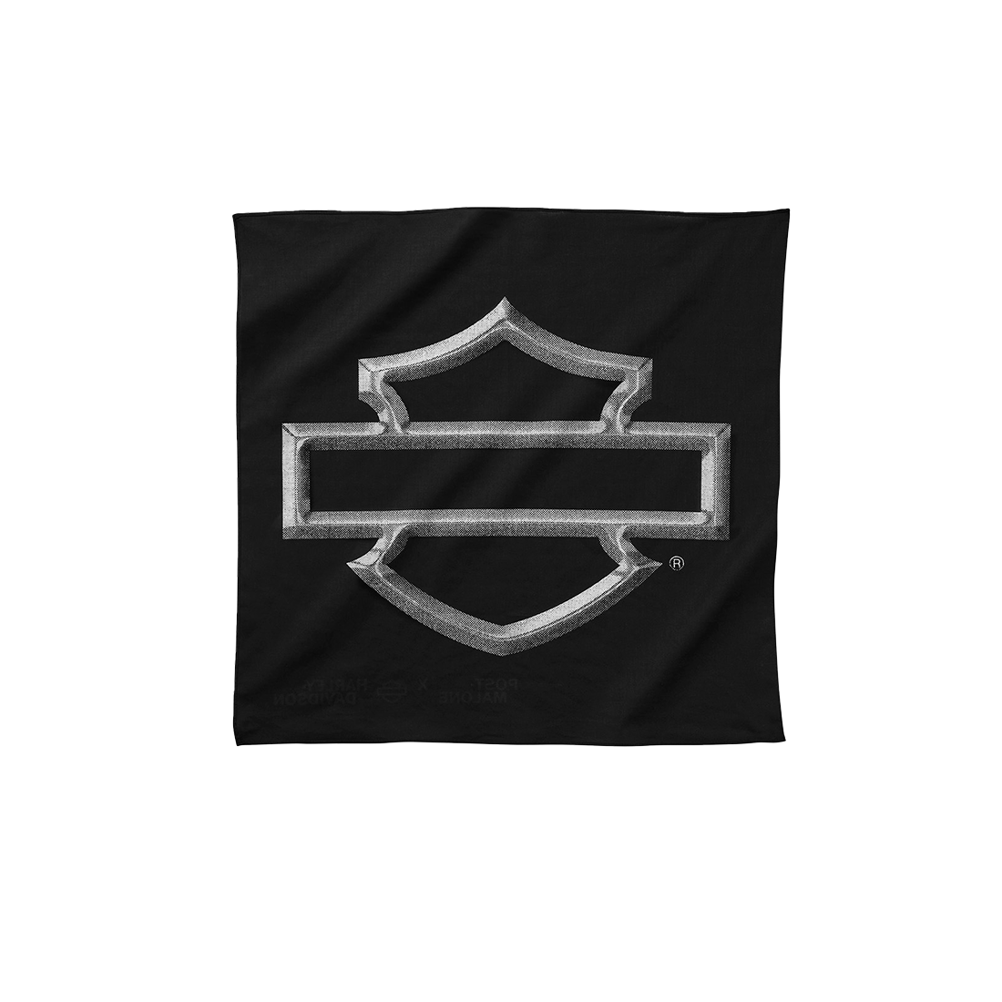 POST MALONE x H-D CHROME MALONE BANDANA FRONT