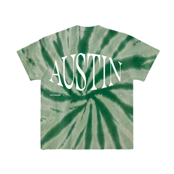 Austin Green Tie Dye T-Shirt