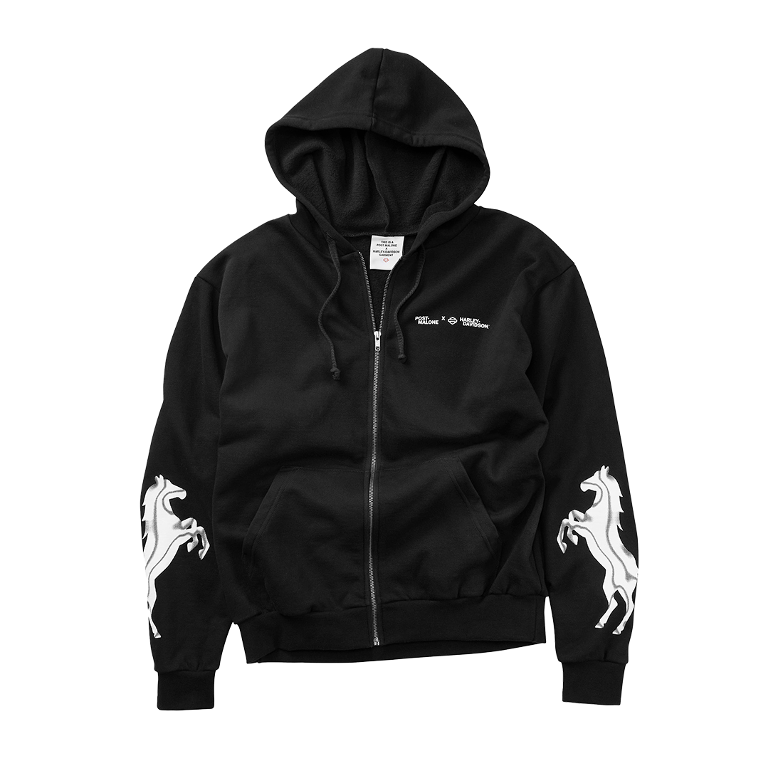 Post Malone x h d Horsepower Full Zip Hoodie Post Malone Official Shop