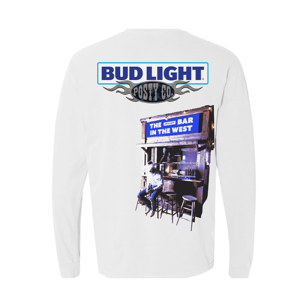Posty Co x Bud Light Longsleeve Back