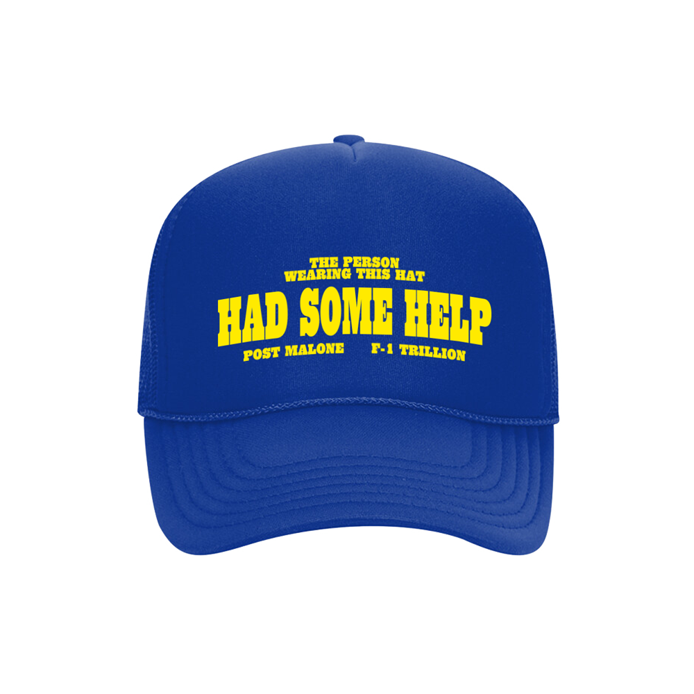 I Had Some Help Trucker Hat Front