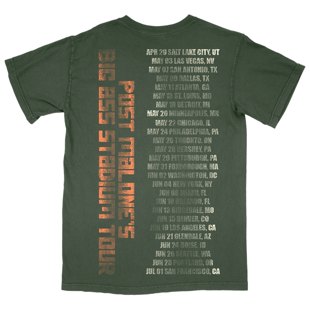 Post Malone x Bass Pro Shop Event T-Shirt Back