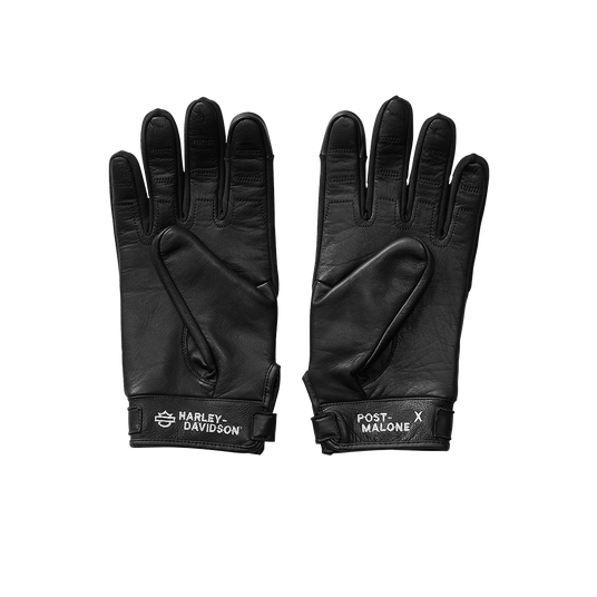 POST MALONE x H-D HORSEPOWER LEATHER GLOVES BACK