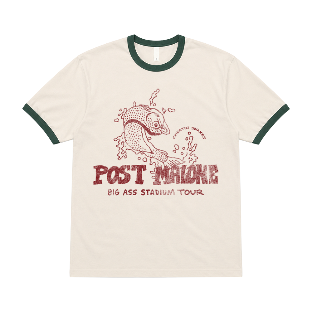 Post Malone x Cheatin' Snakes Ringer Tee