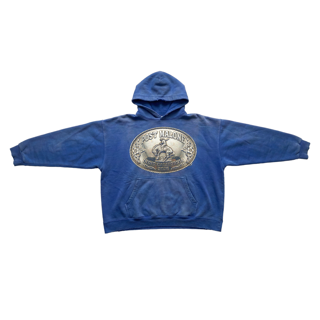 Live In The Desert Buckle Hoodie Front