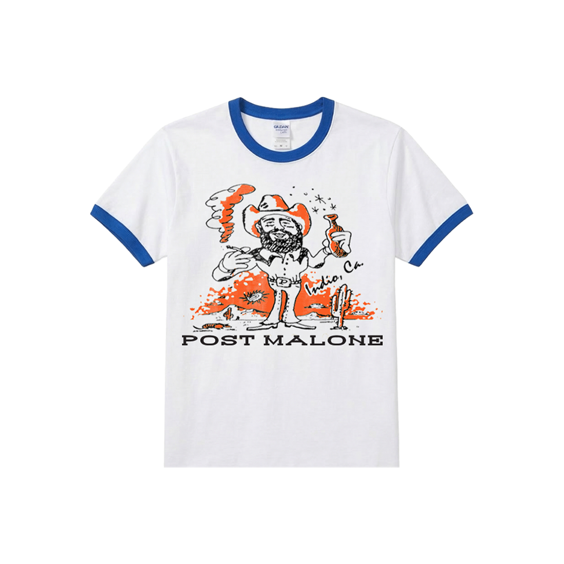 Cartoon Ringer T-Shirt