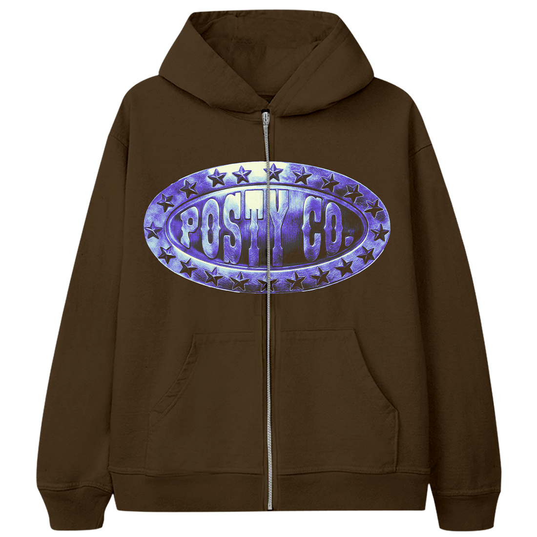 Posty Co Zip Hoodie