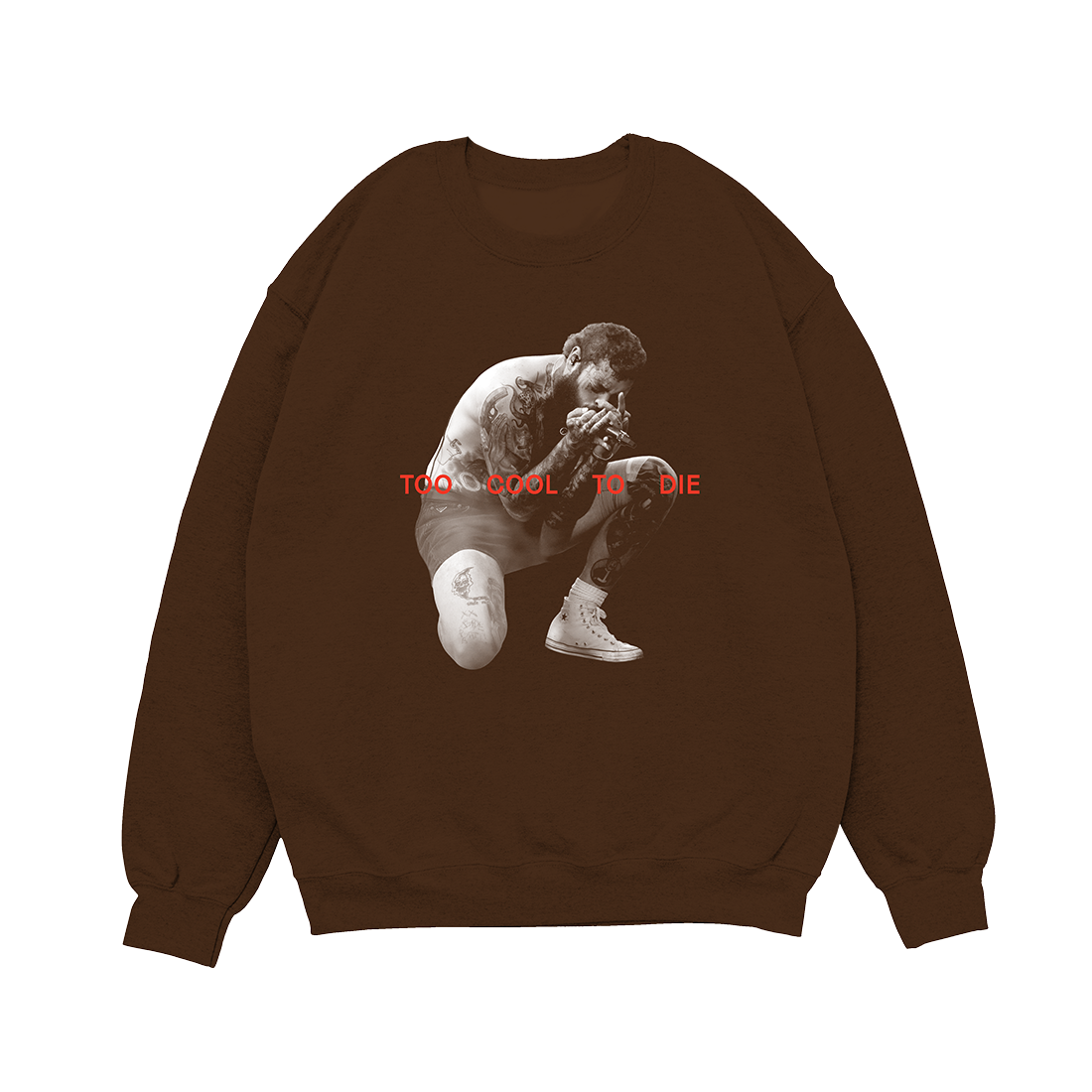 TOO COOL TO DIE CREWNECK Post Malone Official Shop