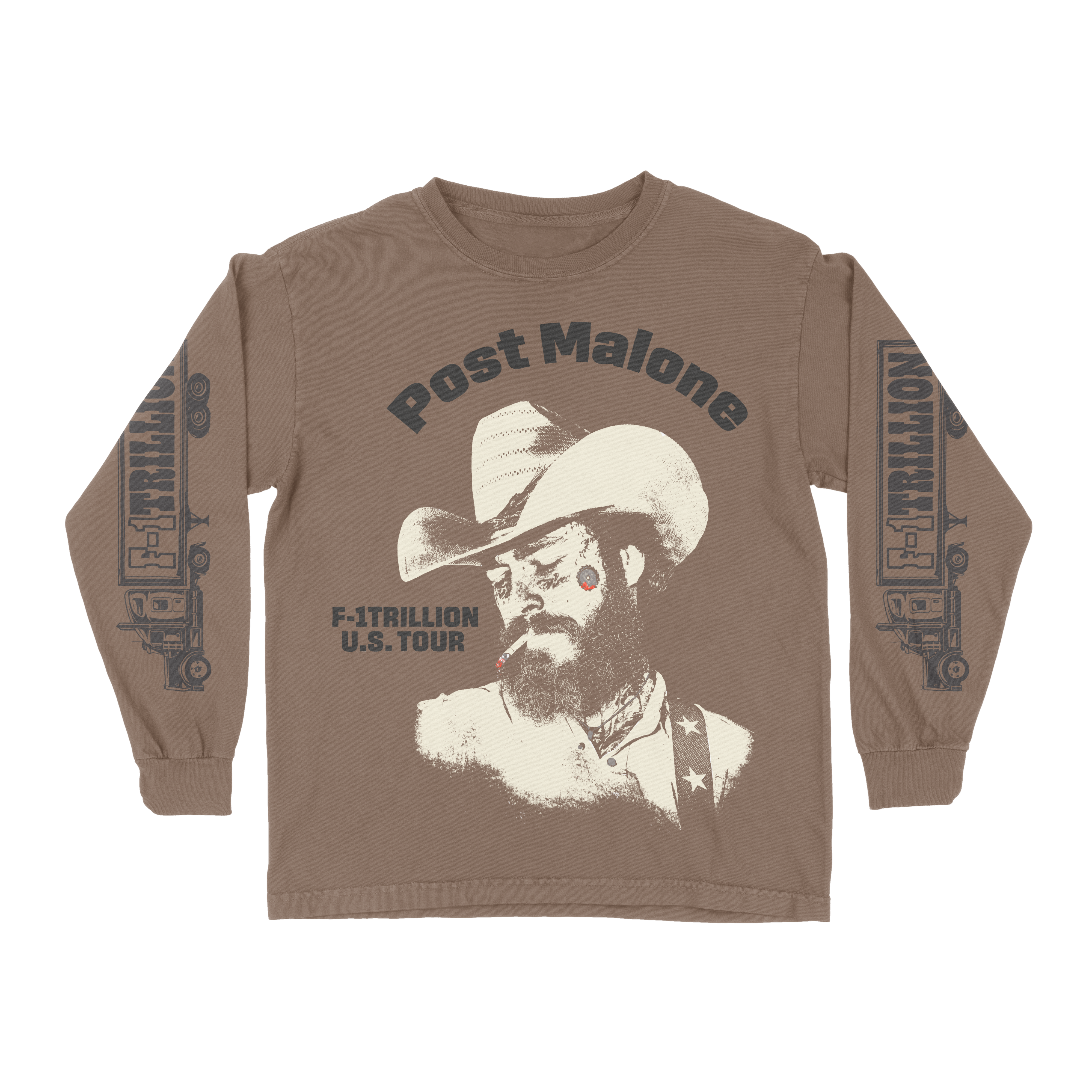 F-1 Trillion Tour Brown Long Sleeve