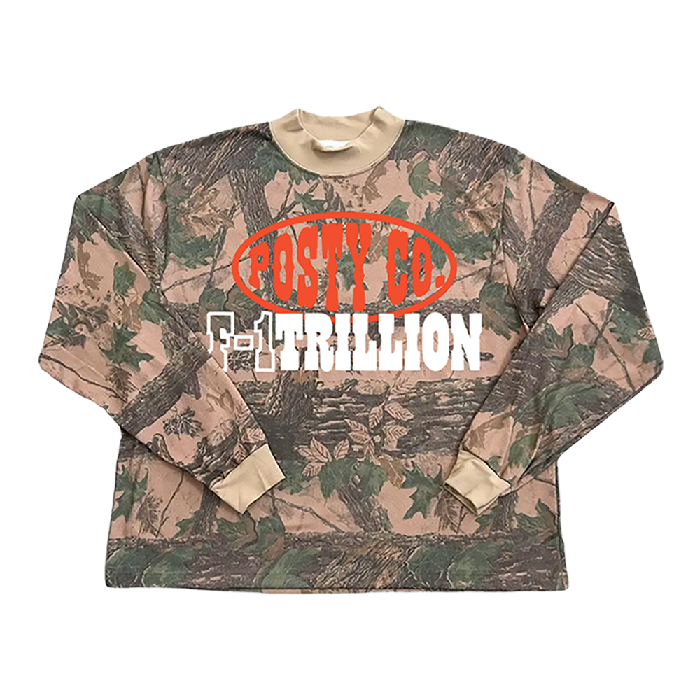 F-1 TRILLION CAMO LONG SLEEVE