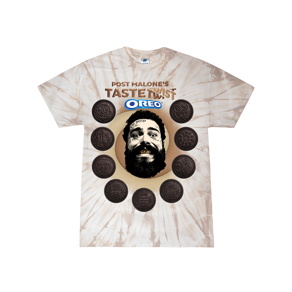 Post Malone x Oreo® Taste Twist T-Shirt Front