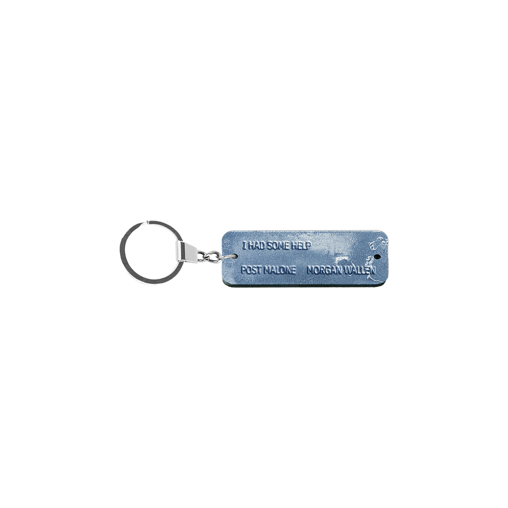 I Had Some Help Keychain