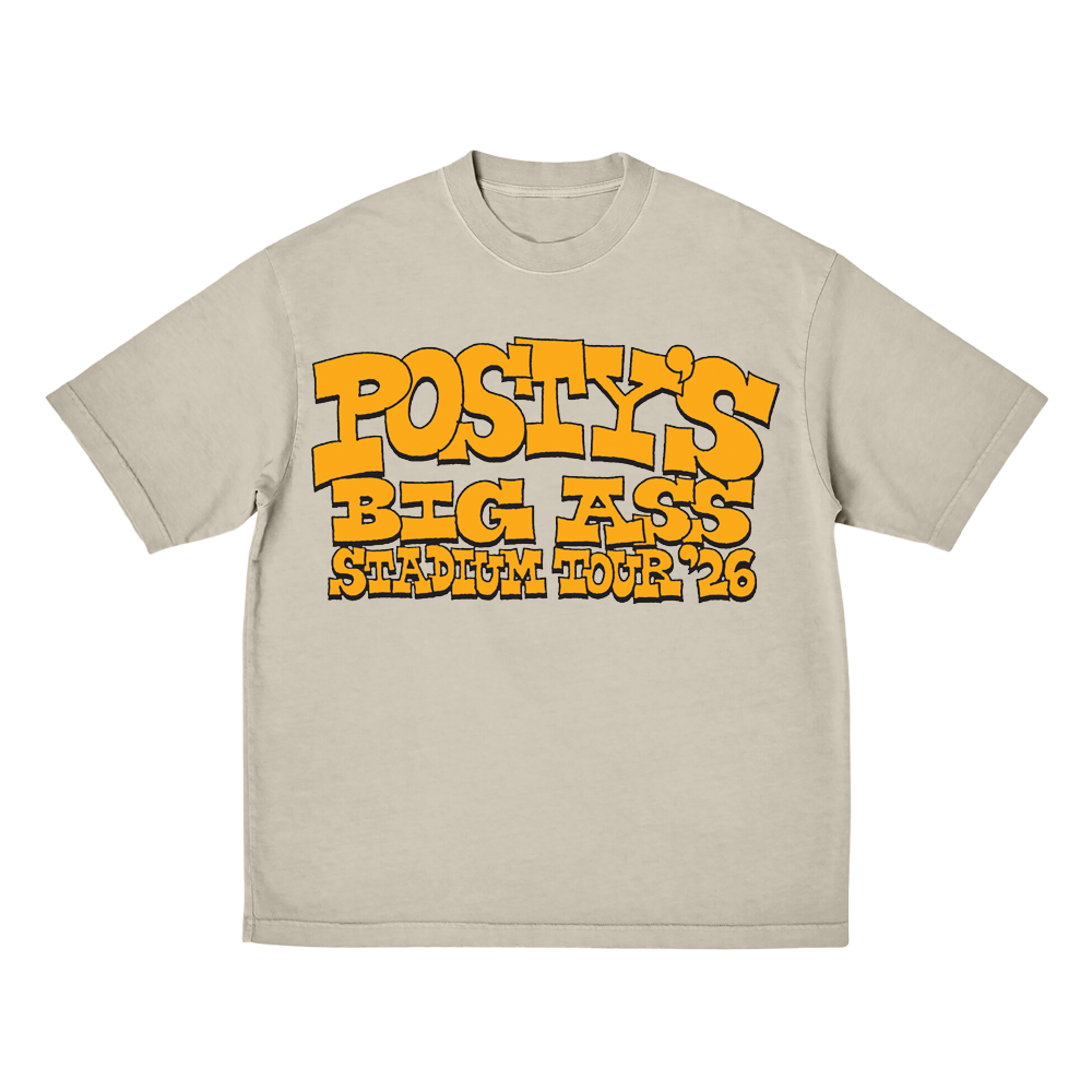 Big Ass Stadium Tour Tire T-Shirt Front