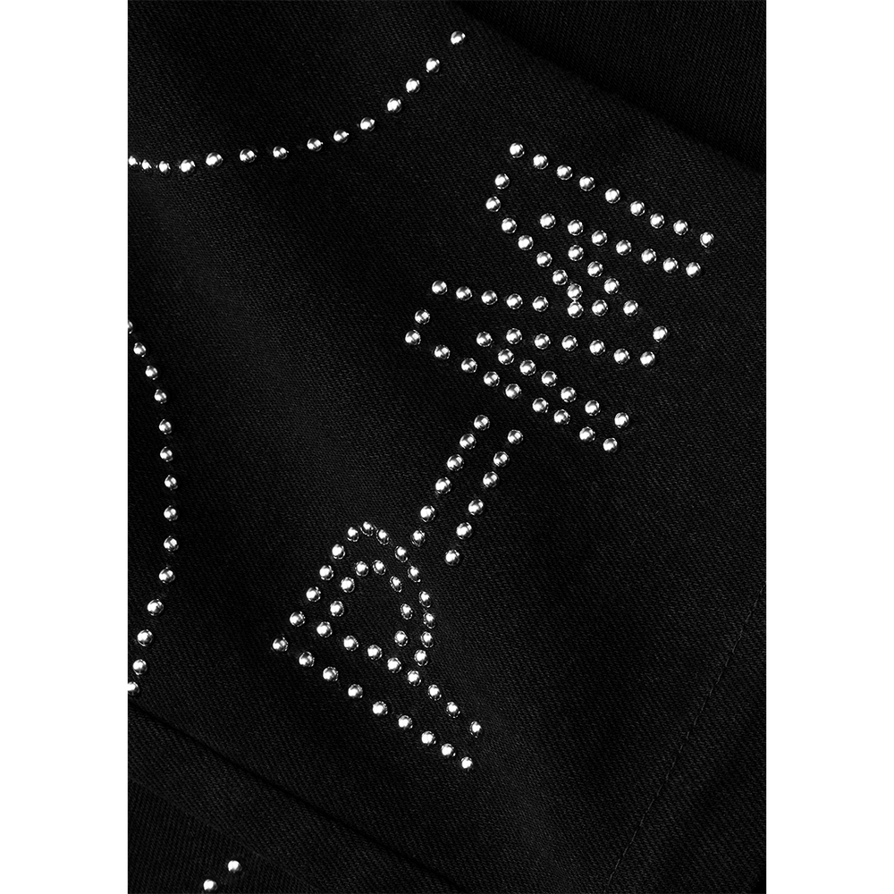 POST MALONE x HD MEN'S STUDDED HORSEPOWER DENIM PANTS Post Malone